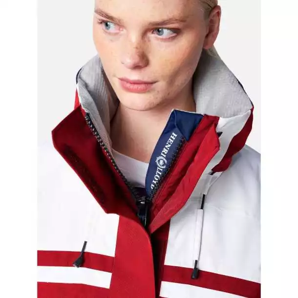 Veste Henri Lloyd femme Biscay rouge