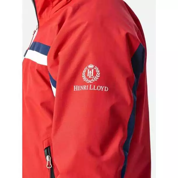 Veste de navigation homme rouge Henri Lloyd