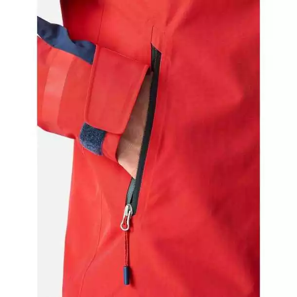 Veste de navigation homme rouge Henri Lloyd
