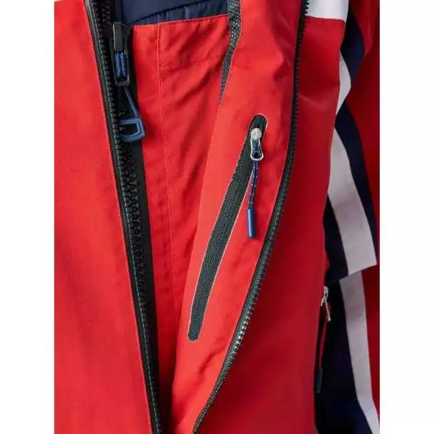 Veste de navigation homme rouge Henri Lloyd