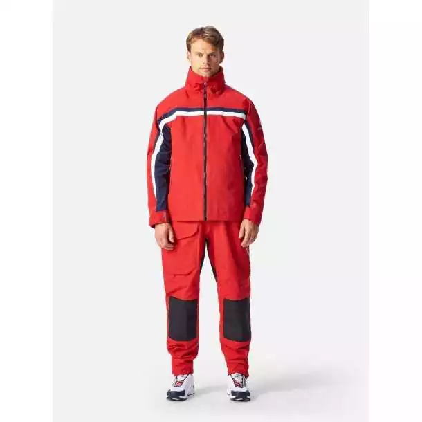 Veste de navigation homme rouge Henri Lloyd