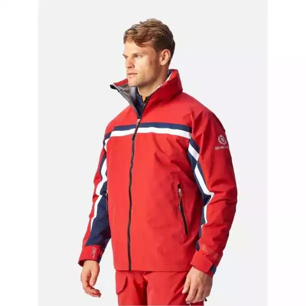 Veste de navigation homme rouge Henri Lloyd