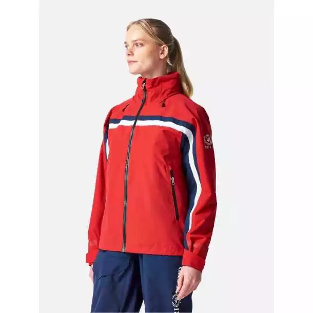 Veste de navigation femme rouge Henri Lloyd