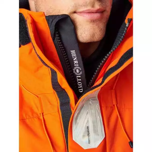 Veste de navigation Elite power orange homme Henri Lloyd