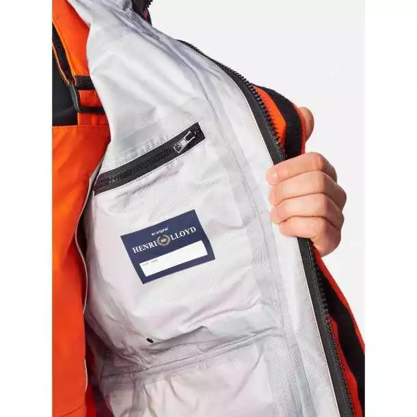 Veste de navigation Elite power orange homme Henri Lloyd