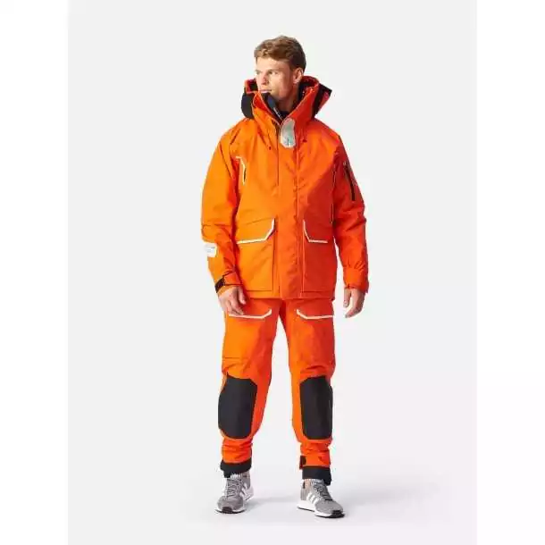 Veste de navigation Elite power orange homme Henri Lloyd