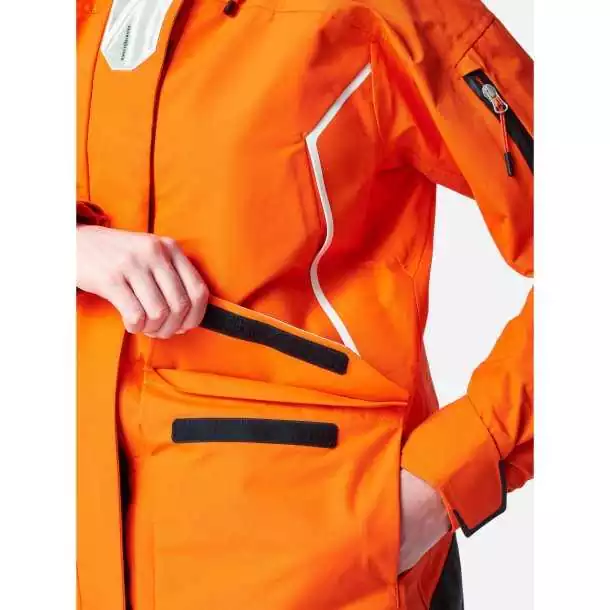 Veste de navigation Elite power orange femme Henri Lloyd