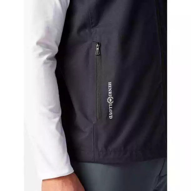 Gilet Breeze noir Henri Lloyd