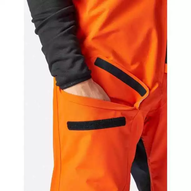 Salopette Elite Hi-Fit homme power orange Henri Lloyd