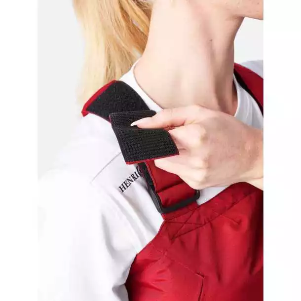 Salopette côtière Hi-Fit femme rouge Henri Lloyd