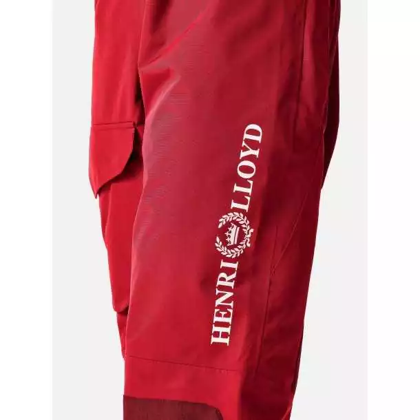 Salopette côtière Hi-Fit femme rouge Henri Lloyd