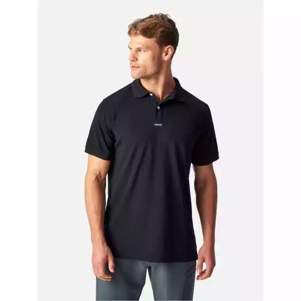 Polo Dri-Fast homme noir Henri Lloyd