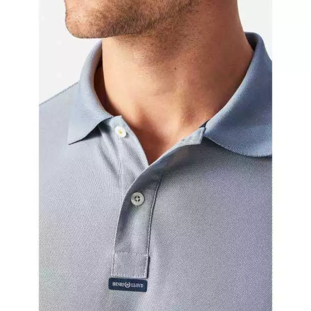 Polo Dri-Fast homme titanium Henri Lloyd