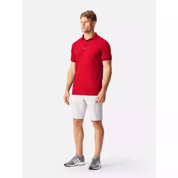 Polo Dri-Fast homme rouge Henri Lloyd