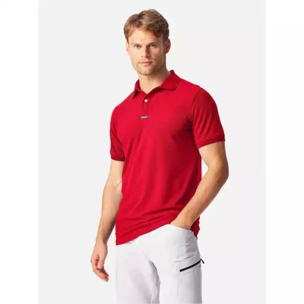 Polo Dri-Fast homme rouge Henri Lloyd