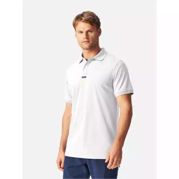 Polo Dri-Fast homme blanc Henri Lloyd