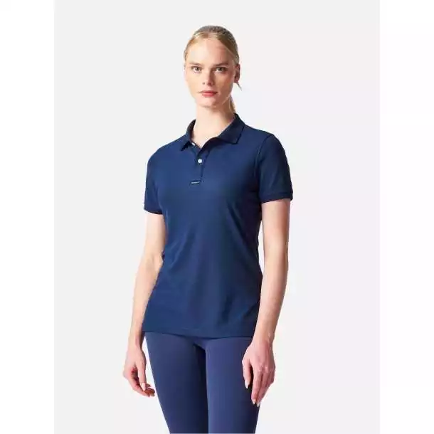 Polo Dri-Fast femme bleu Henri Lloyd