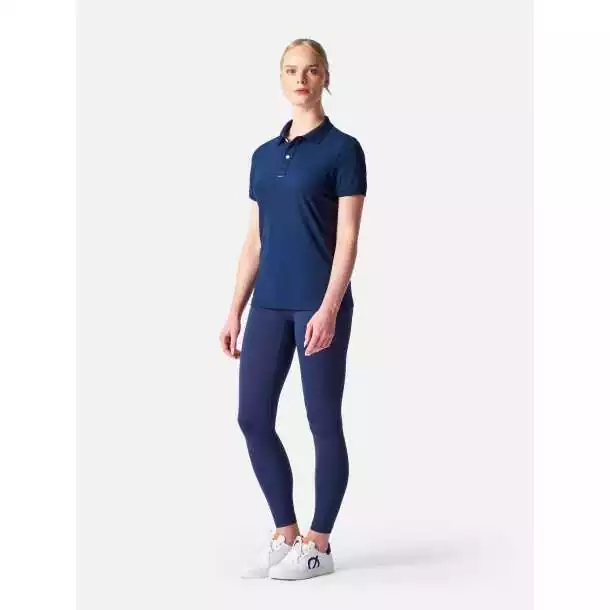 Polo Dri-Fast femme bleu Henri Lloyd