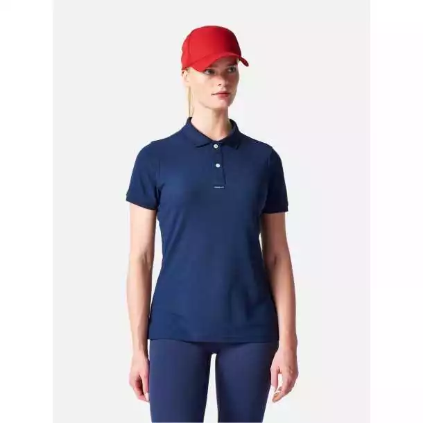 Polo Dri-Fast femme bleu Henri Lloyd