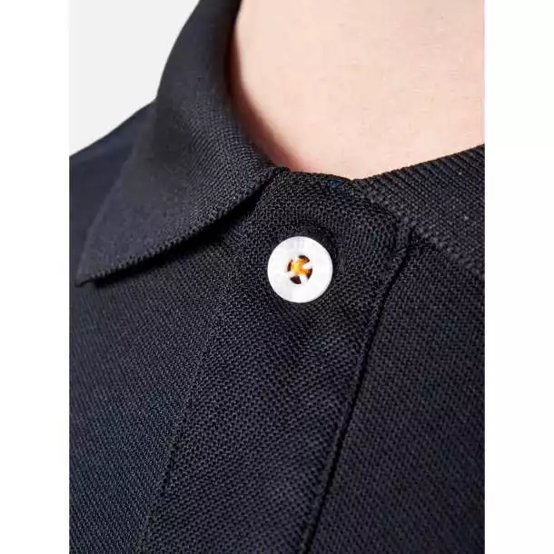 Polo Dri-Fast femme noir Henri Lloyd