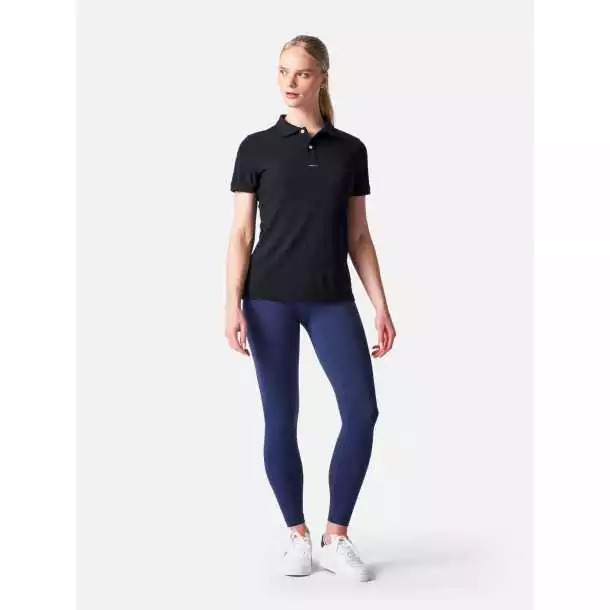 Polo Dri-Fast femme noir Henri Lloyd