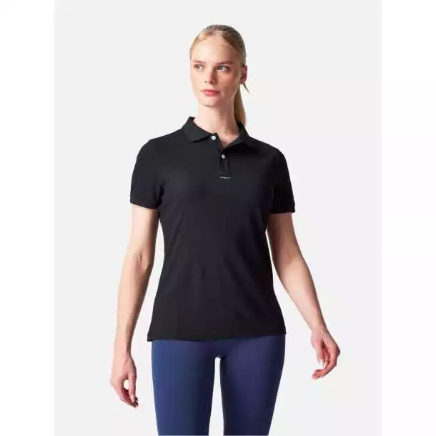 Polo Dri-Fast femme noir Henri Lloyd