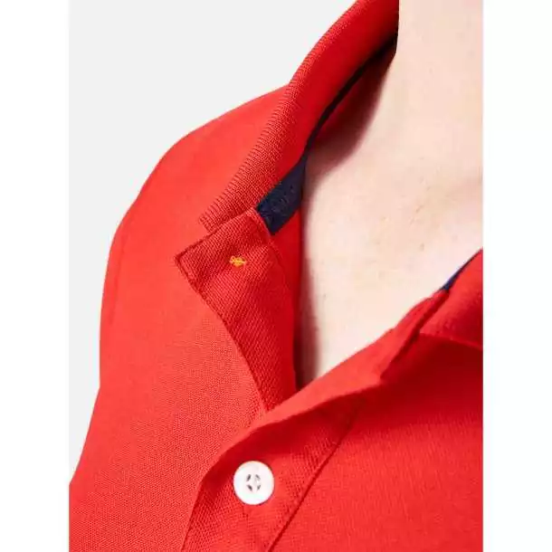 Polo Dri-Fast femme rouge Henri Lloyd
