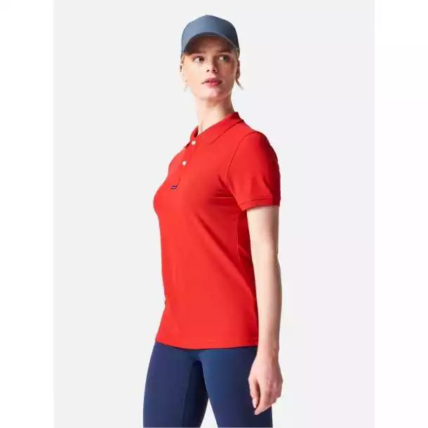 Polo Dri-Fast femme rouge Henri Lloyd