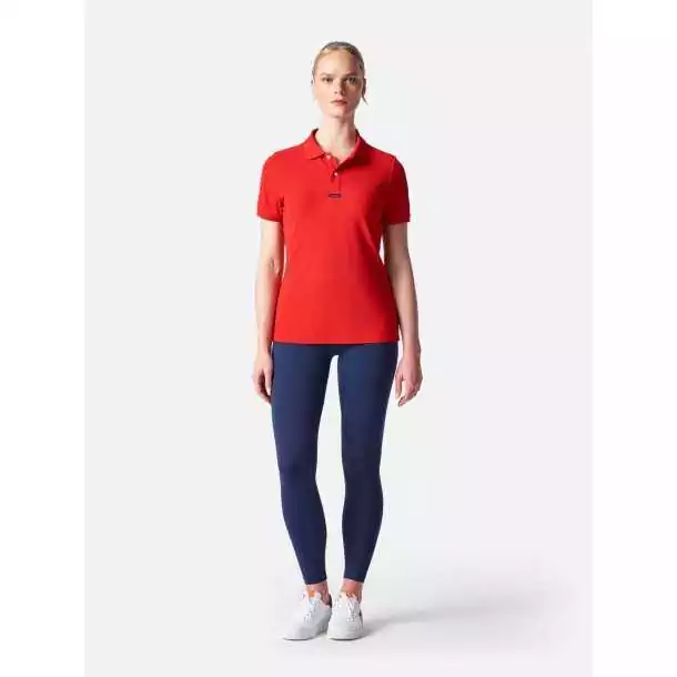 Polo Dri-Fast femme rouge Henri Lloyd