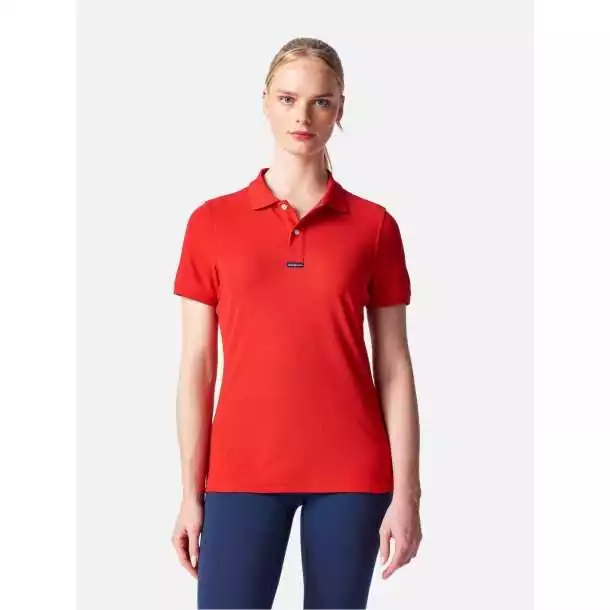 Polo Dri-Fast femme rouge Henri Lloyd