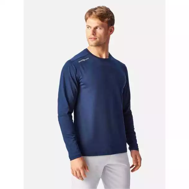 T-shirt Dri-Fast LS bleu Henri Lloyd