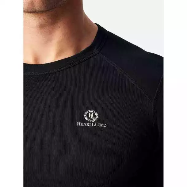 T-shirt NTS Aktiv Warm LS noir Henri Lloyd