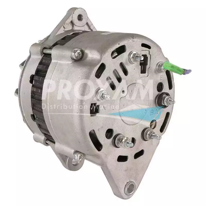 Alternateur moteurs Yanmar 12V 80A poulie 1 gorge diamètre 60mm