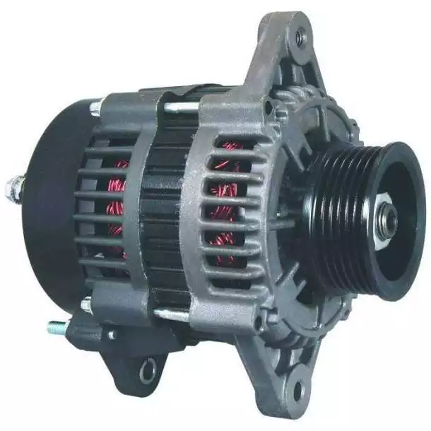 Alternateur Mercruiser 12V 85A poulie 6 pistes diamètre 65mm DR MV origine Merc 862031T/T1