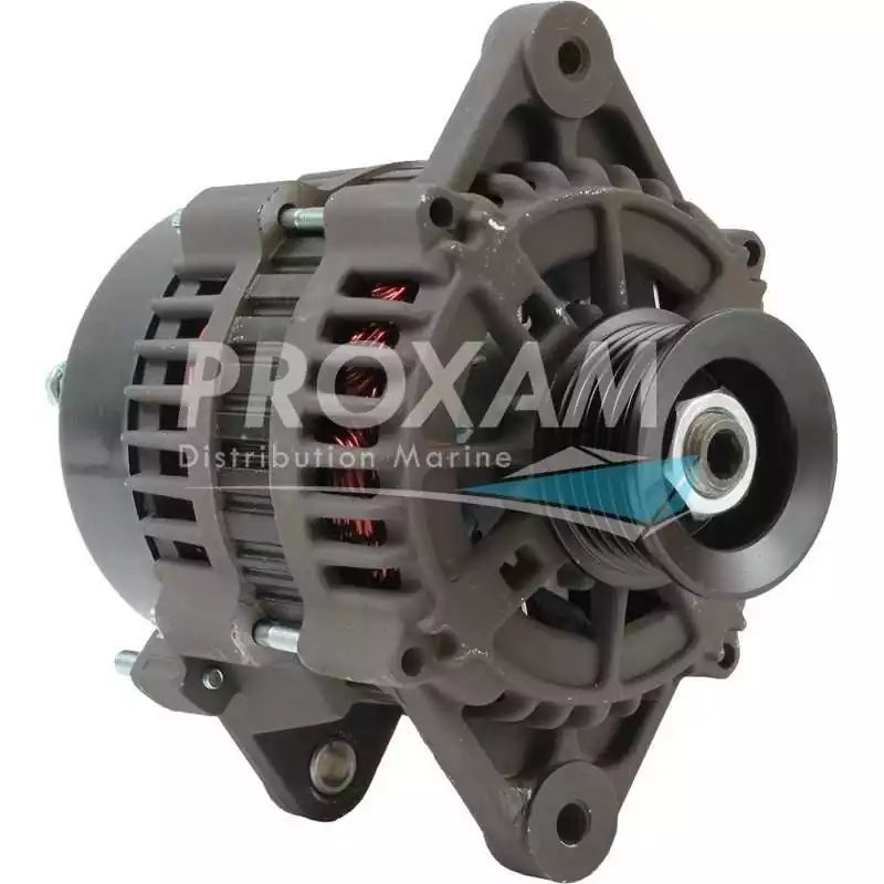 Alternateur Mercruiser V6 V8 12V 70A poulie 6 pistes diamètre 50mm