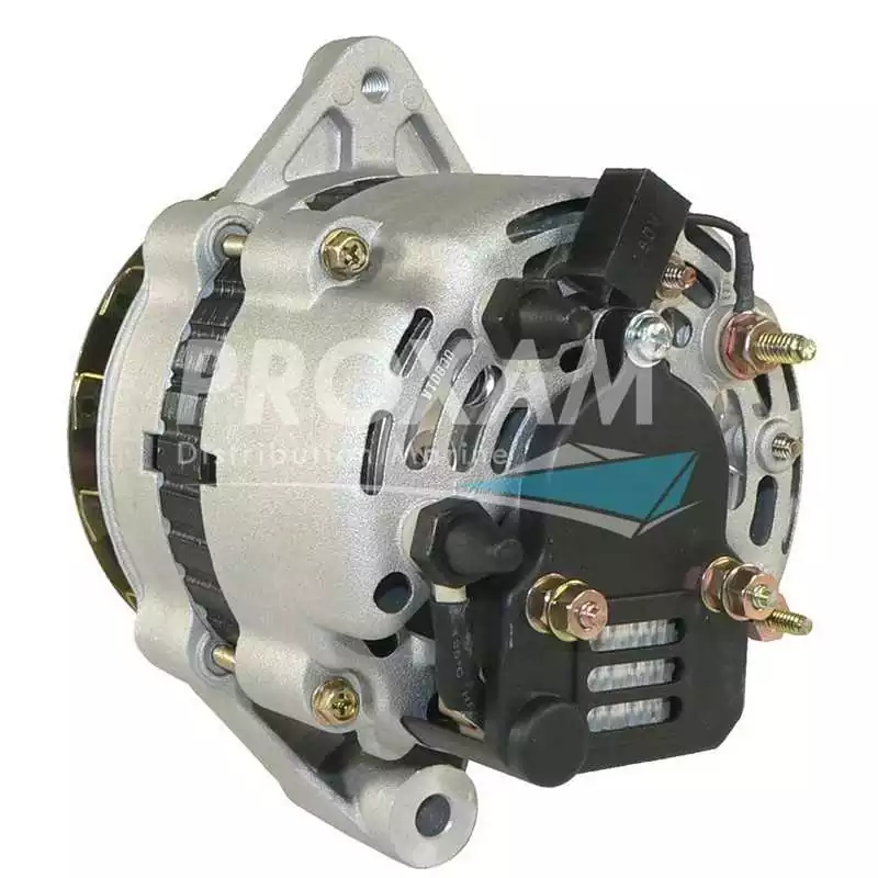 Alternateur Volvo 12V 65A poulie 1 gorge diamètre 73mm