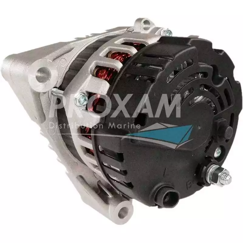 Alternateur Volvo 12V 75A poulie 6 pistes diamètre 50mm 3862613 3862665 3884950