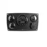 Tableau de bord moteur aluminium type MPA34 CAN 12V 4 instruments noir 0-4000 RPM