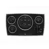 Tableau moteur en aluminium deuxieme generation 12V 4 instruments noir 0-5000 RPM