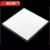 Isolation phonique Sonitech 40mm aluminium face blanche 600 x 1000mm