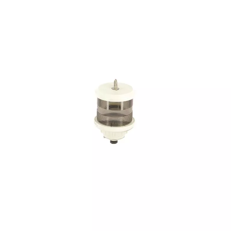 Feu tout horizon blanc hissage possible boitier blanc ampoule non fournie
