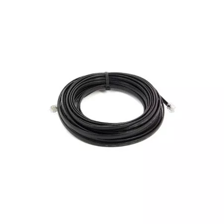 Cable à transfert de données FCC68 6 poles 10 m 2 x RJ1212