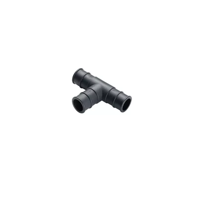 Raccord en T pour tuyau diamètre 28mm 1 1/8" Raccord en T pour tuyau diamètre 28mm 1 1/8"