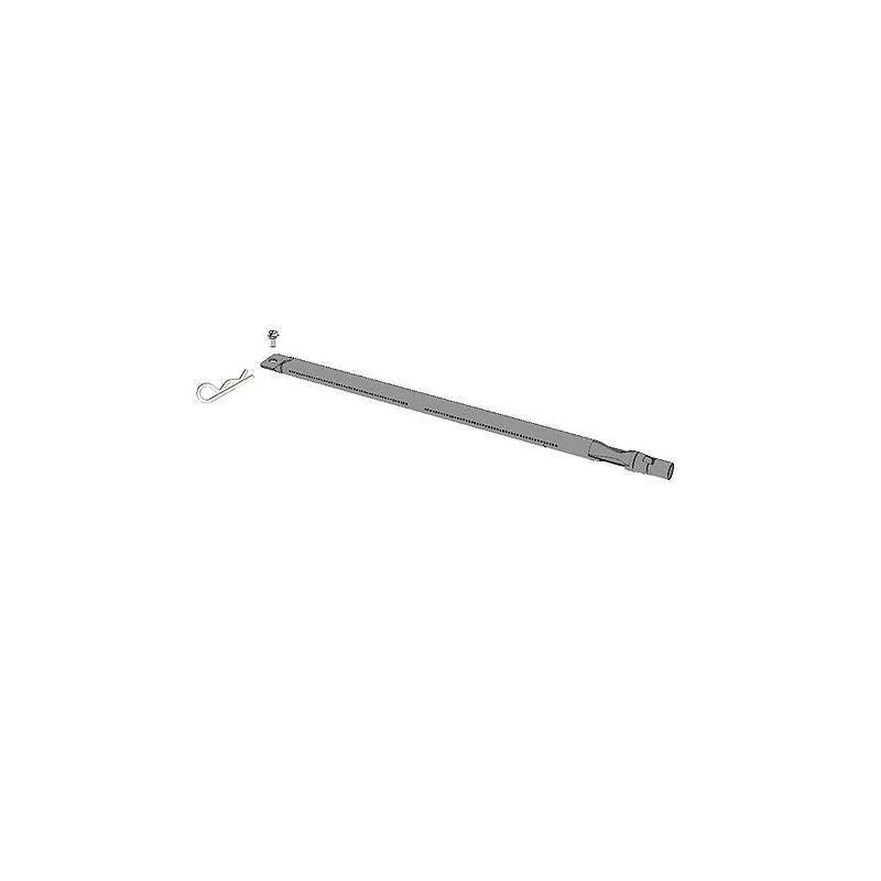 Brûleur avec vis et goupille pour barbecue rectangulaire