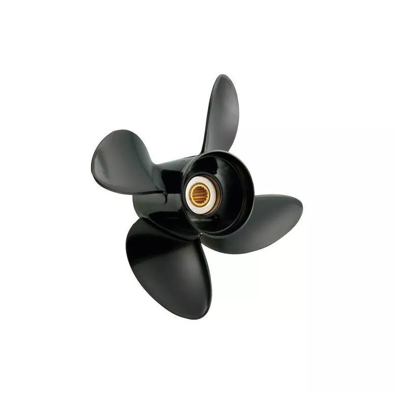 Helice Solas 20-30cv 4 pâles diam 10,2X11 rotation R SUZUKI échappement par hélice 10 cannelures