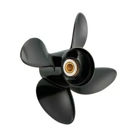 Helice Solas 20-30cv 4 pâles diam 10,2X11 rotation R SUZUKI échappement par hélice 10 cannelures