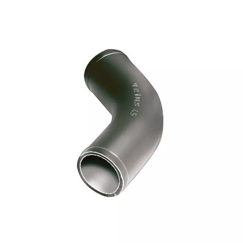 Coude plastique échappement courbure 60 degres diamètre 75mm pour tuyau d'échappement