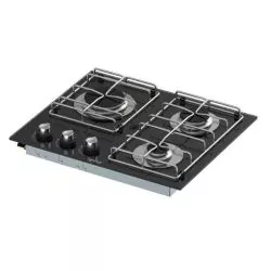 Table encastrable gaz Masterglass 3 feux en verre 4,4 x 44,5 x 36,5cm