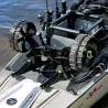 C-Tug R avec roues Kiwi anti-crevaison modèles larges et lourds tous terrains