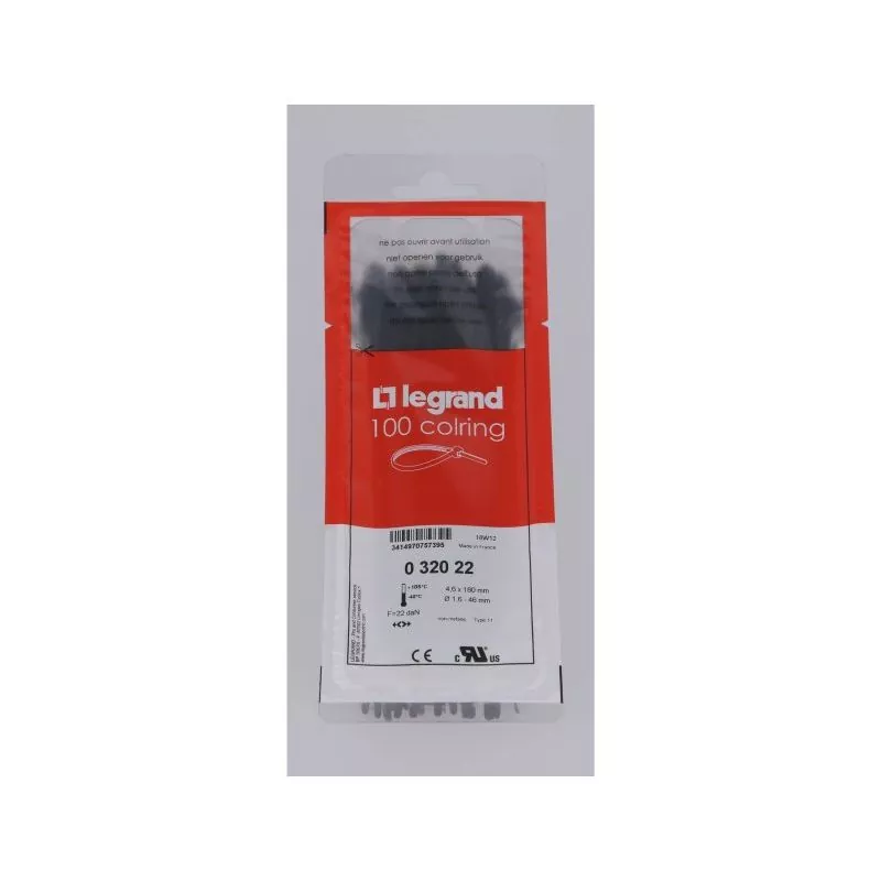 100 Colliers Colring 2,4 x 95mm incolore